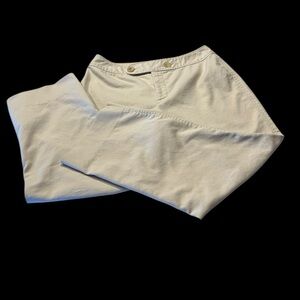 Banana Republic Khaki pants with a slimming profile